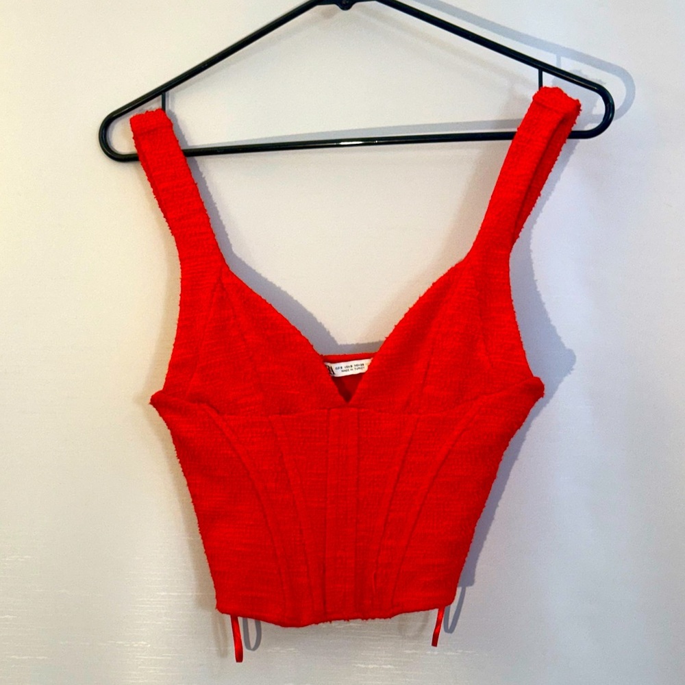 Sexy Red Crop Top